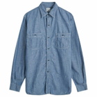 orSlow Men's Work Shirt in Chambray
