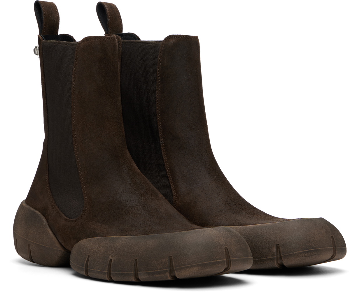 Diesel Brown D-Mathieu Suede Chelsea Boots