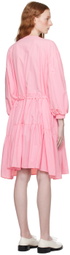 KkCo Pink Utility Wrap Midi Dress