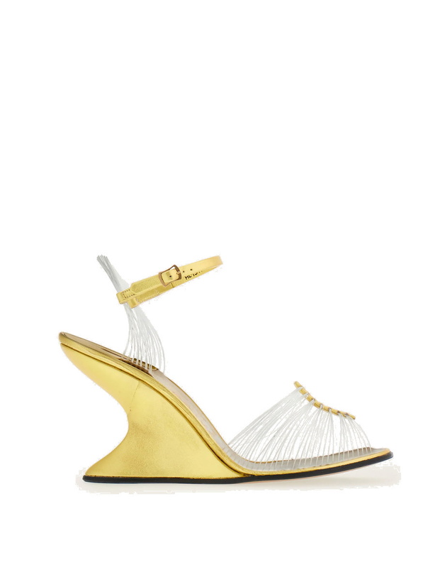Photo: Ferragamo Womens Invisibile (1947) in Gold