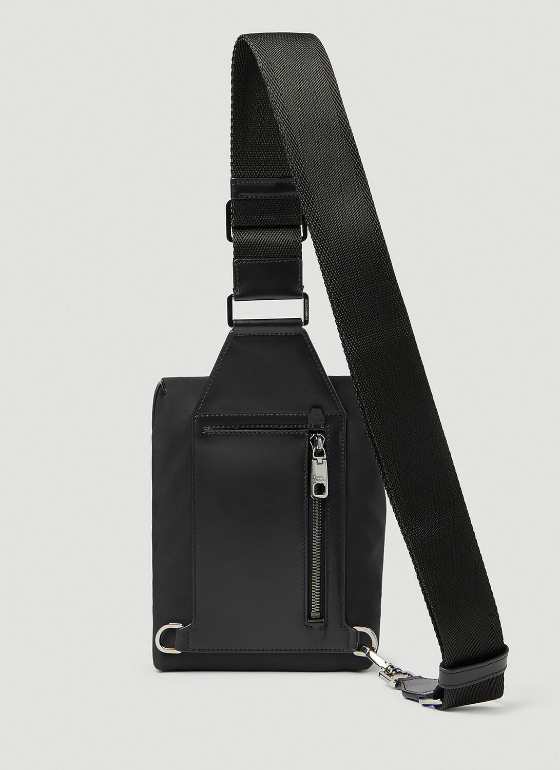 Dolce & Gabbana Logo Plaque Nylon Belt Bag