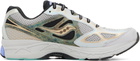 Saucony Gray Daikanyama ProGrid Guide 7 Sneakers