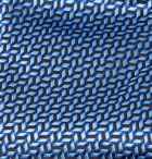 Canali - 6cm Silk-Jacquard Tie - Men - Blue