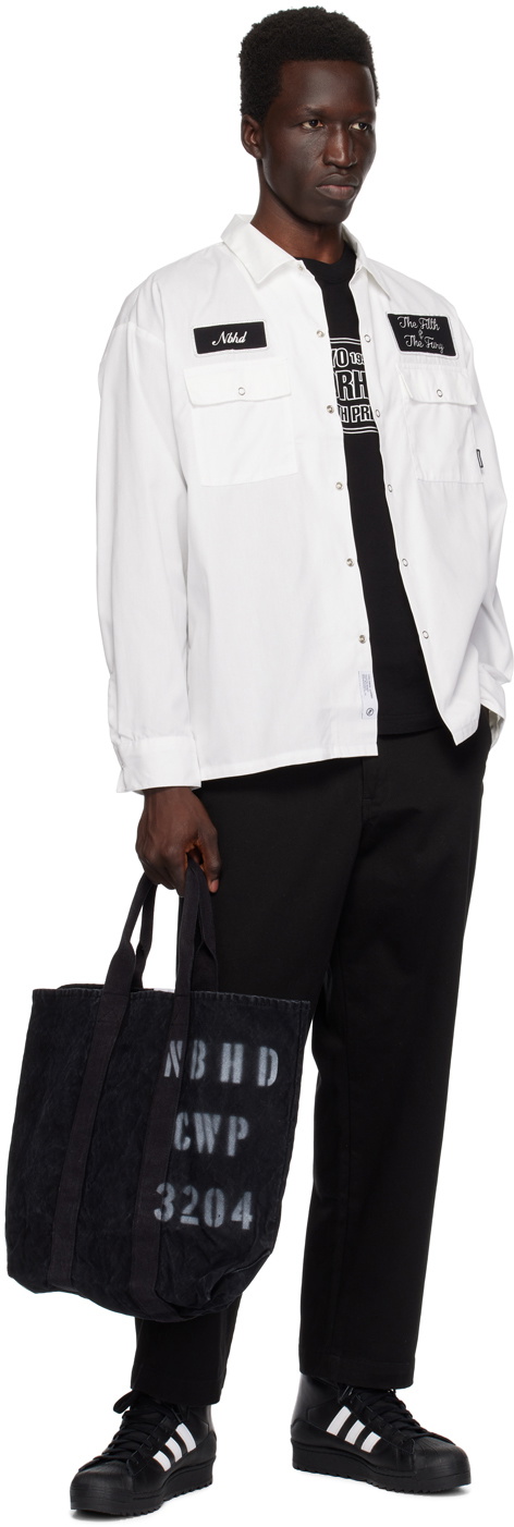 Neighborhood Black Canvas Tote Neighborhood
