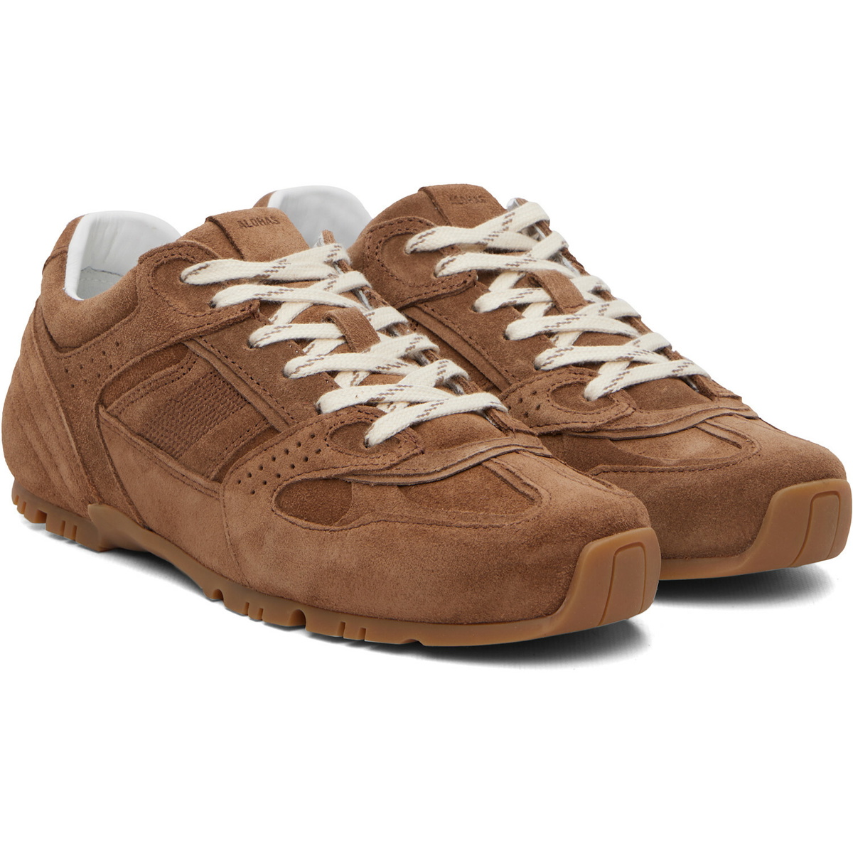 Alohas Brown Tb.56 Leather Sneakers