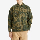 Maharishi Men's Snakeskin Utility Overshirt in Woodland