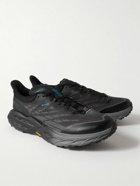 Hoka One One - Speedgoat 5 Rubber-Trimmed GORE-TEX® Mesh Running Sneakers - Black