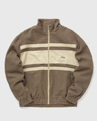 Drôle De Monsieur La Veste De Survet' Gaufrée Brown - Mens - Track Jackets