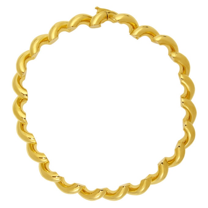 Photo: Balenciaga Gold Loop Necklace