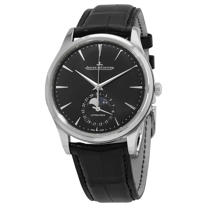 Photo: Jaeger LeCoultre Master Automatic Black Dial Mens Watch Q1368471