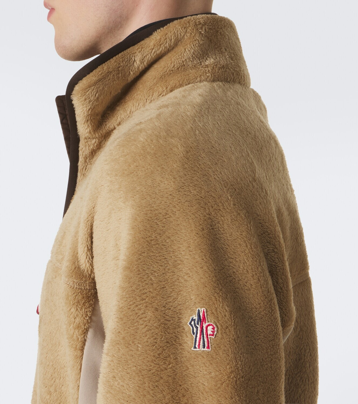 Moncler Grenoble Fleece ski sweatshirt