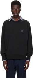 Maison Kitsuné Black Bold Fox Head Sweatshirt