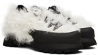 DEMON White & Black Poyana Sneakers