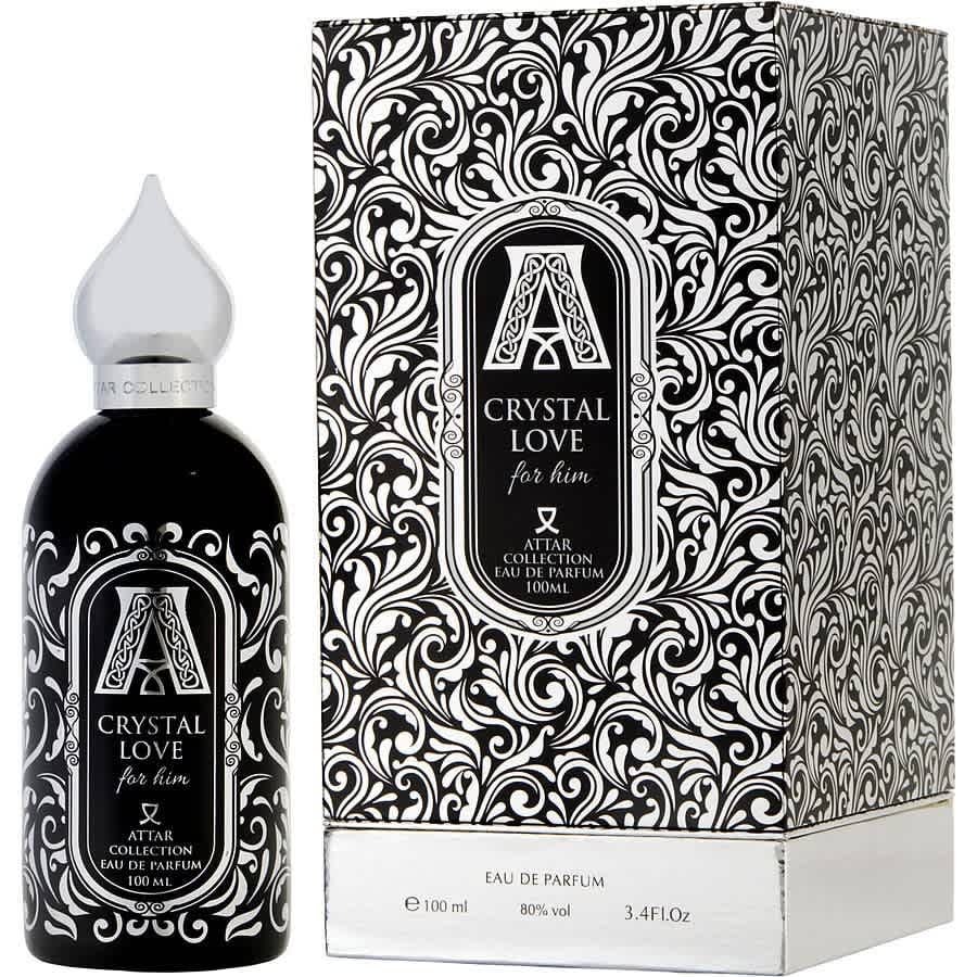 Attar Collection Mens Crystal Love EDP Spray 3.4 oz Fragrances 6390902022212