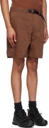 NANGA Brown Field Shorts
