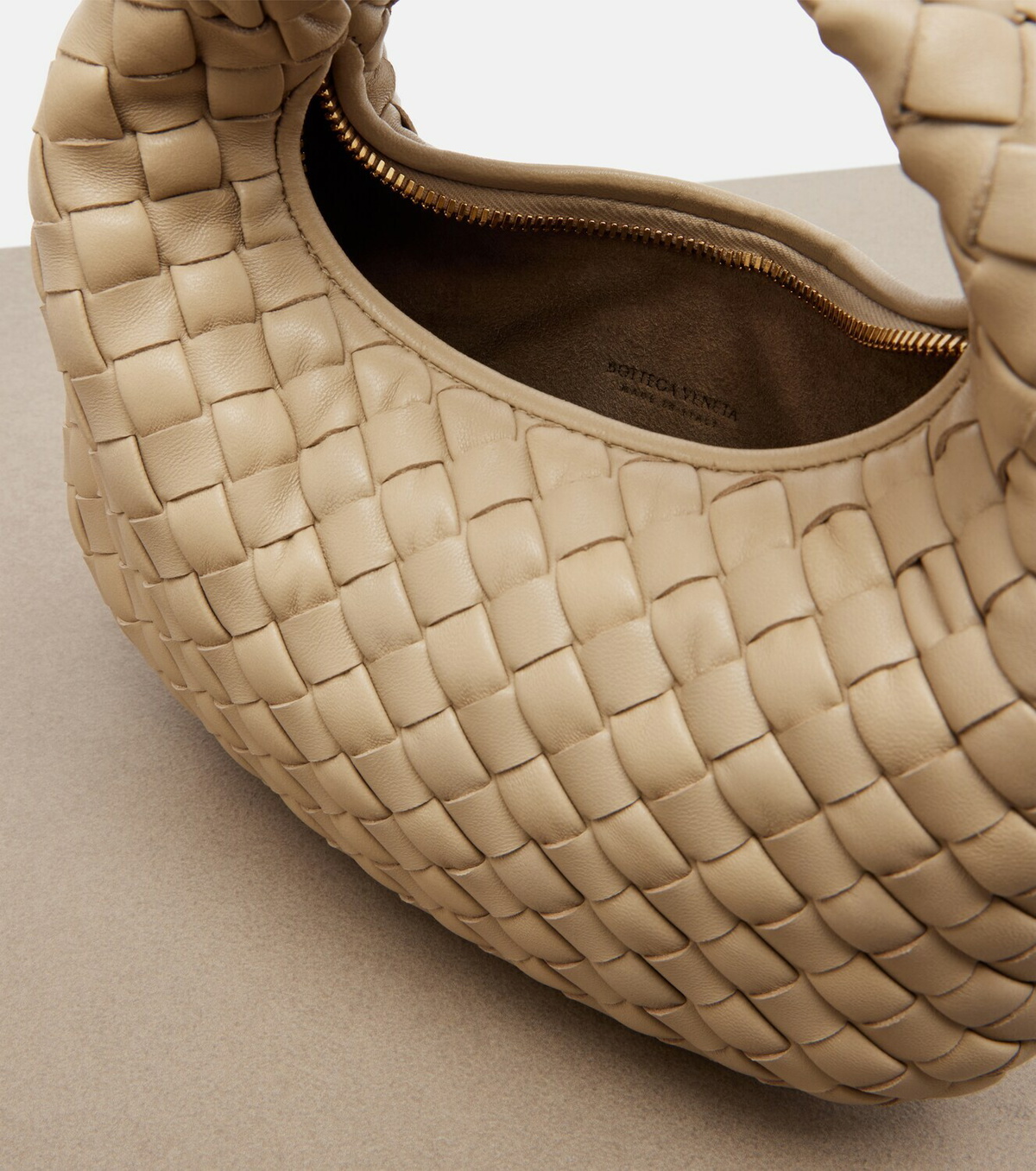 Bottega Veneta Baby Veneta Intrecciato leather top-handle bag