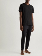 Calvin Klein Underwear - Tapered Stretch-Modal Jersey Sweatpants - Black