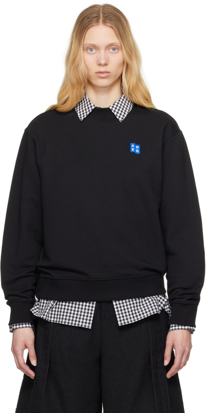 Photo: ADER error Black Sig; BL Tag 01 Sweatshirt
