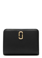 Marc Jacobs Designer Plaque Leather Wallet - Black - One Size