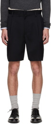 Maison Margiela Black Tailored Shorts