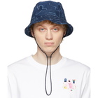 Carne Bollente Blue Denim Willy Bucket Hat