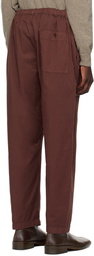 LEMAIRE Brown Relaxed Trousers