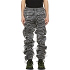 99% IS Silver and Black Gobchang Lounge Pants