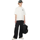 AMIRI Black Logo Patch Nylon Backpack
