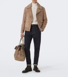 Brunello Cucinelli Cable-knit cashmere turtleneck sweater