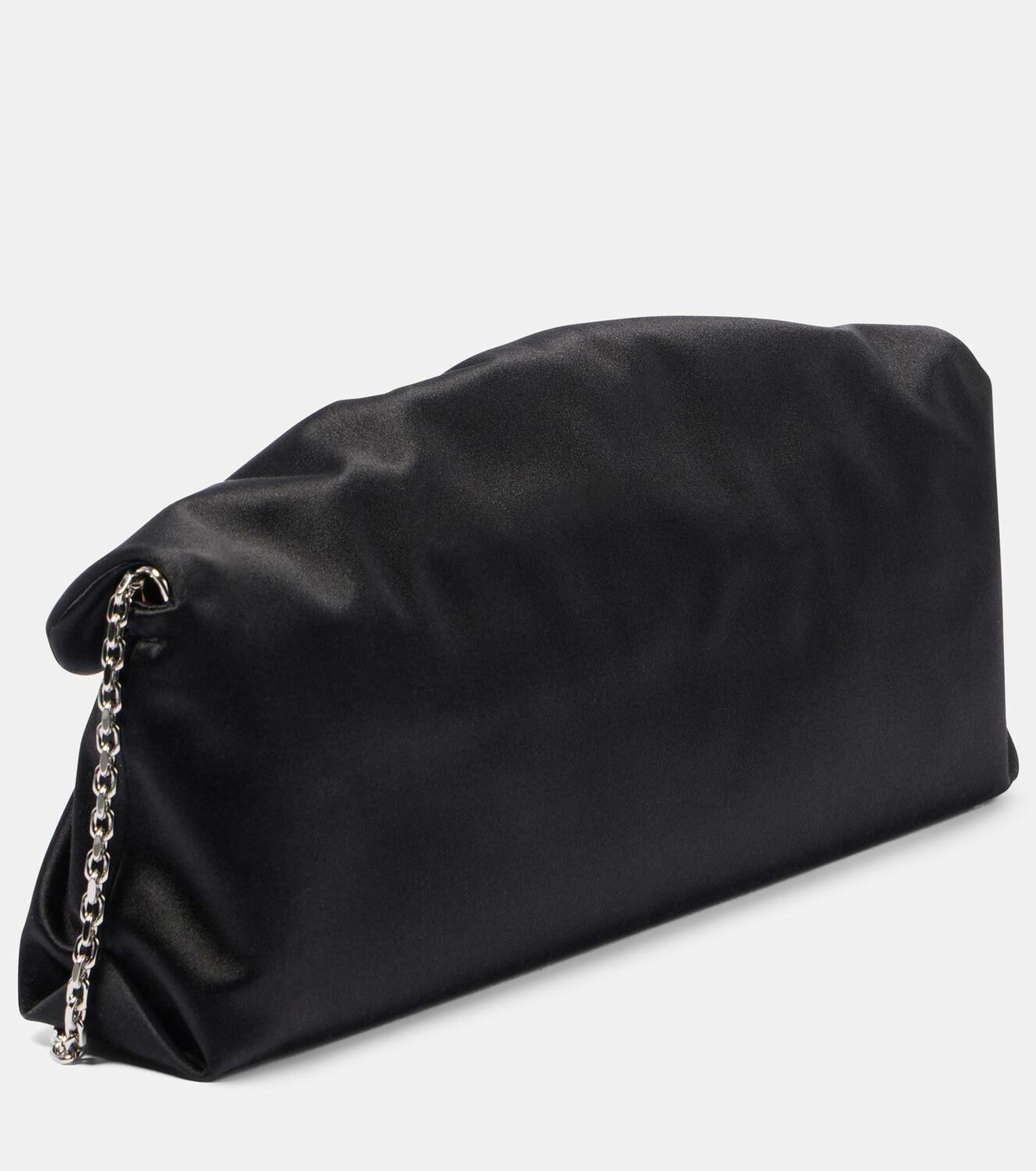 Roger Vivier Embellished satin clutch