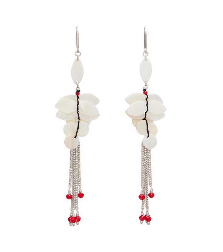 Photo: Isabel Marant Halsey embellished drop earrings