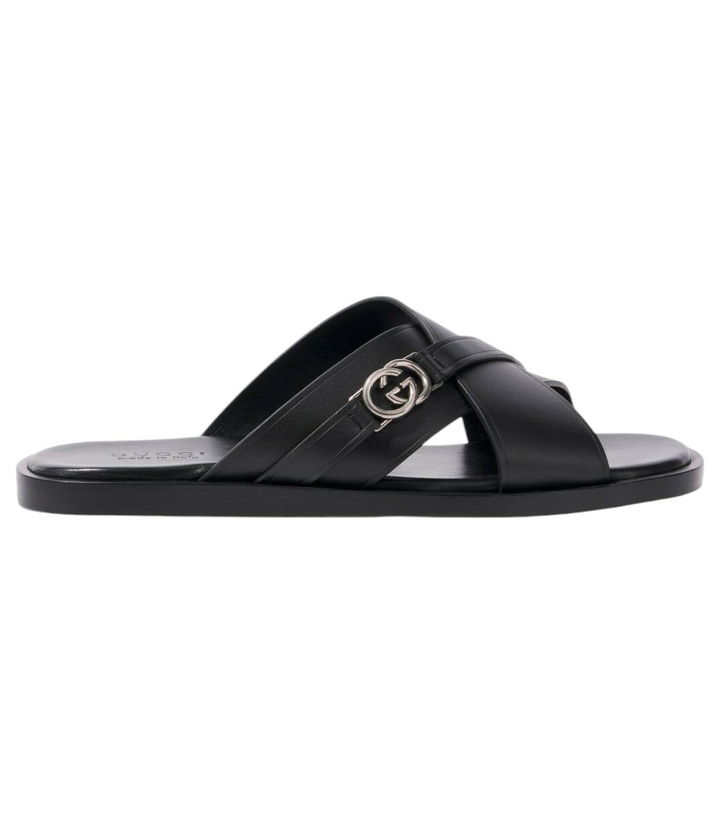 Photo: Gucci Leather slides