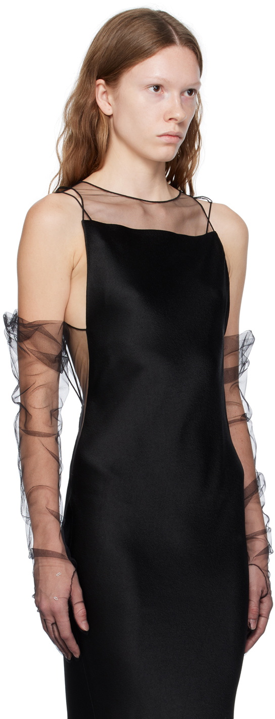 Black Sheer Gloves main image 1