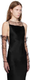 Maison Margiela Black Sheer Gloves
