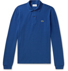 Lacoste - Cotton-Piqué Polo Shirt - Men - Royal blue