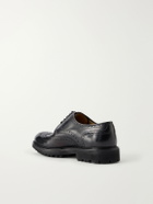 Mr P. - Leather Brogues - Black