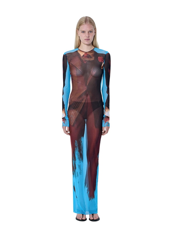 Photo: Jean Paul Gaultier Re-Edition La Robe Tennis Costume Long Dress