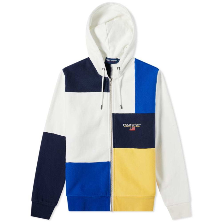 Photo: Polo Ralph Lauren Polo Sport Patchwork Zip Hoody