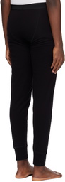 TOM FORD Black Jacquard Long Johns