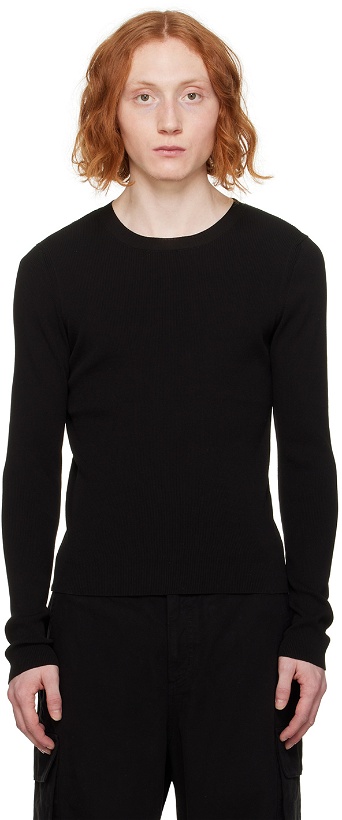 Photo: Our Legacy Black Compact Sweater