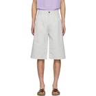 Jacquemus Grey Le Short Terraio Shorts