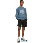 Kenzo Blue Gradient Tiger Sweatshirt