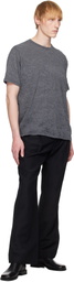 N.Hoolywood Black Tucked Trousers