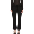 Ann Demeulemeester Black Dominic Lounge Pants