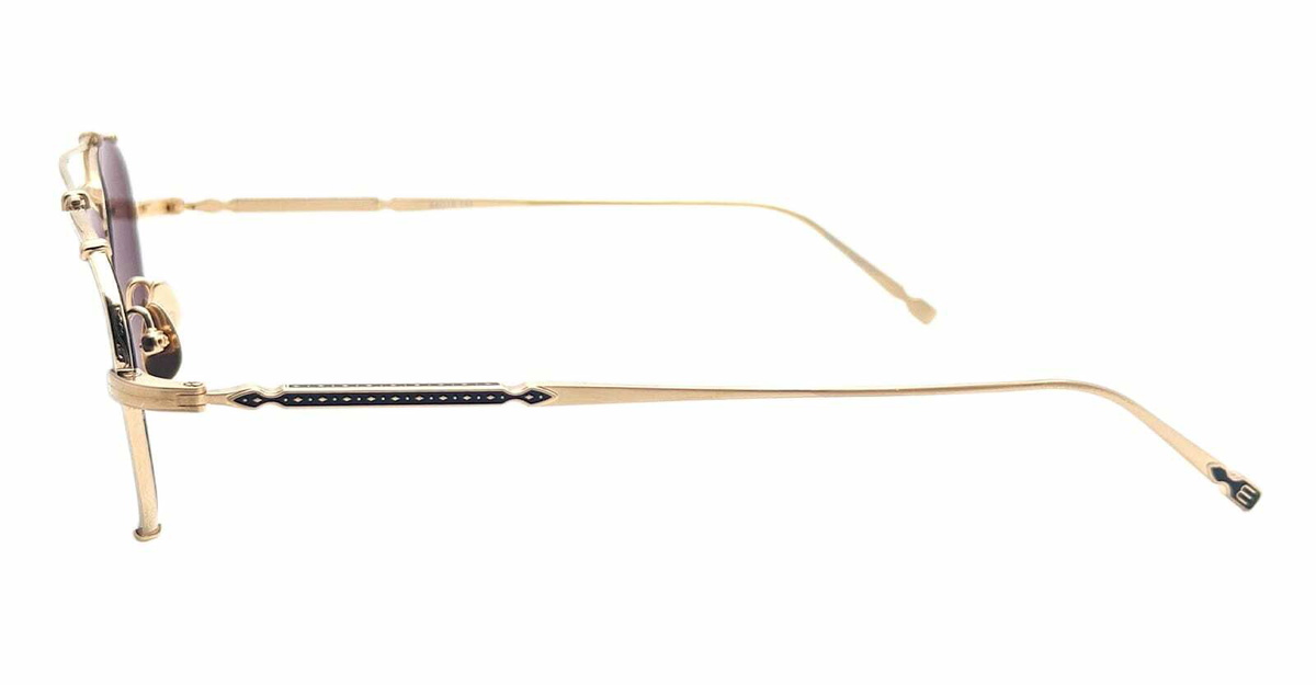 Matsuda M3151 - Brushed Gold / Grey Sunglasses