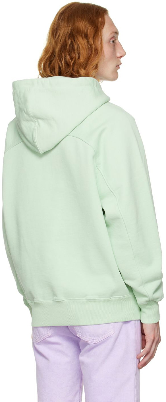 ★関税込★アミ AMI★de Coeur Hood Sweatshirt Pale Green★ LODEN Ami de Coeur Hoodie | AMI PARIS