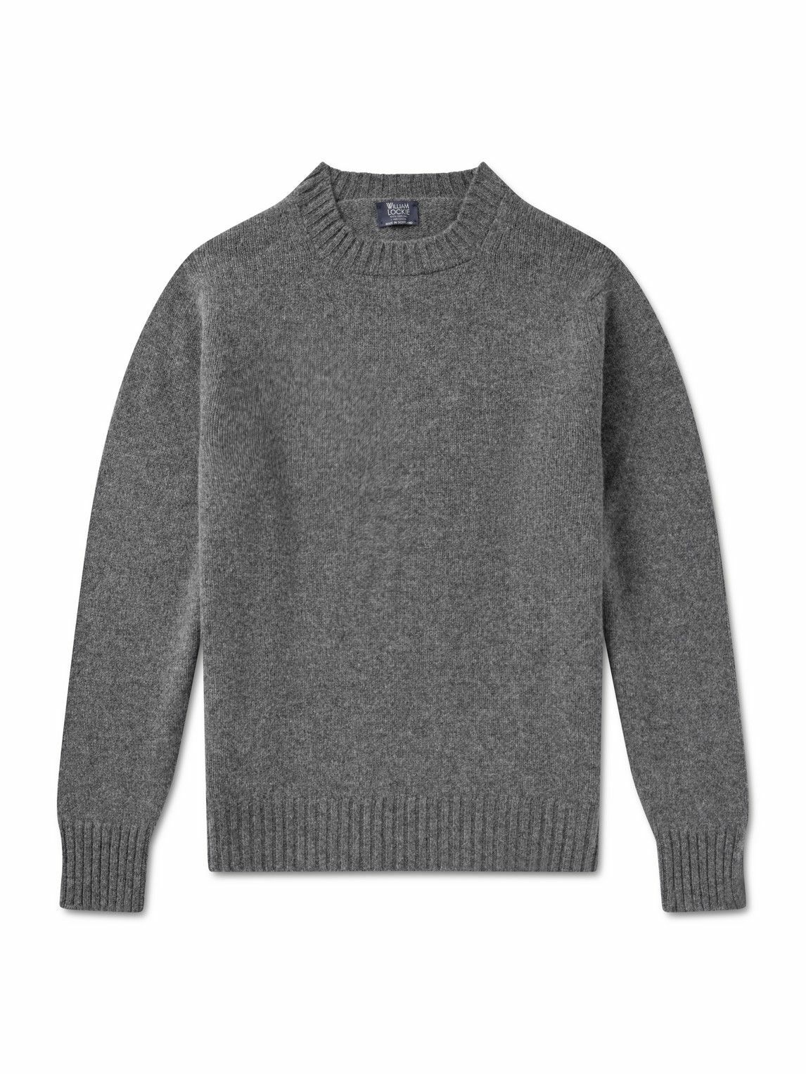 William Lockie - Alain Wool Rollneck Sweater - Neutrals William Lockie