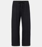 Leset Lauren jersey wide-leg sweatpants
