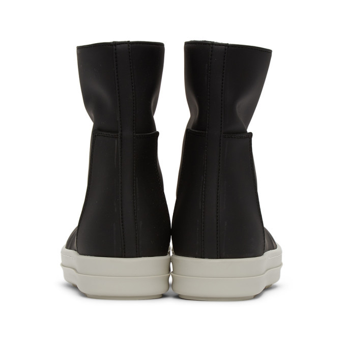 Rick Owens Drkshdw Black Zip Front Sneakers Rick Owens Drkshdw