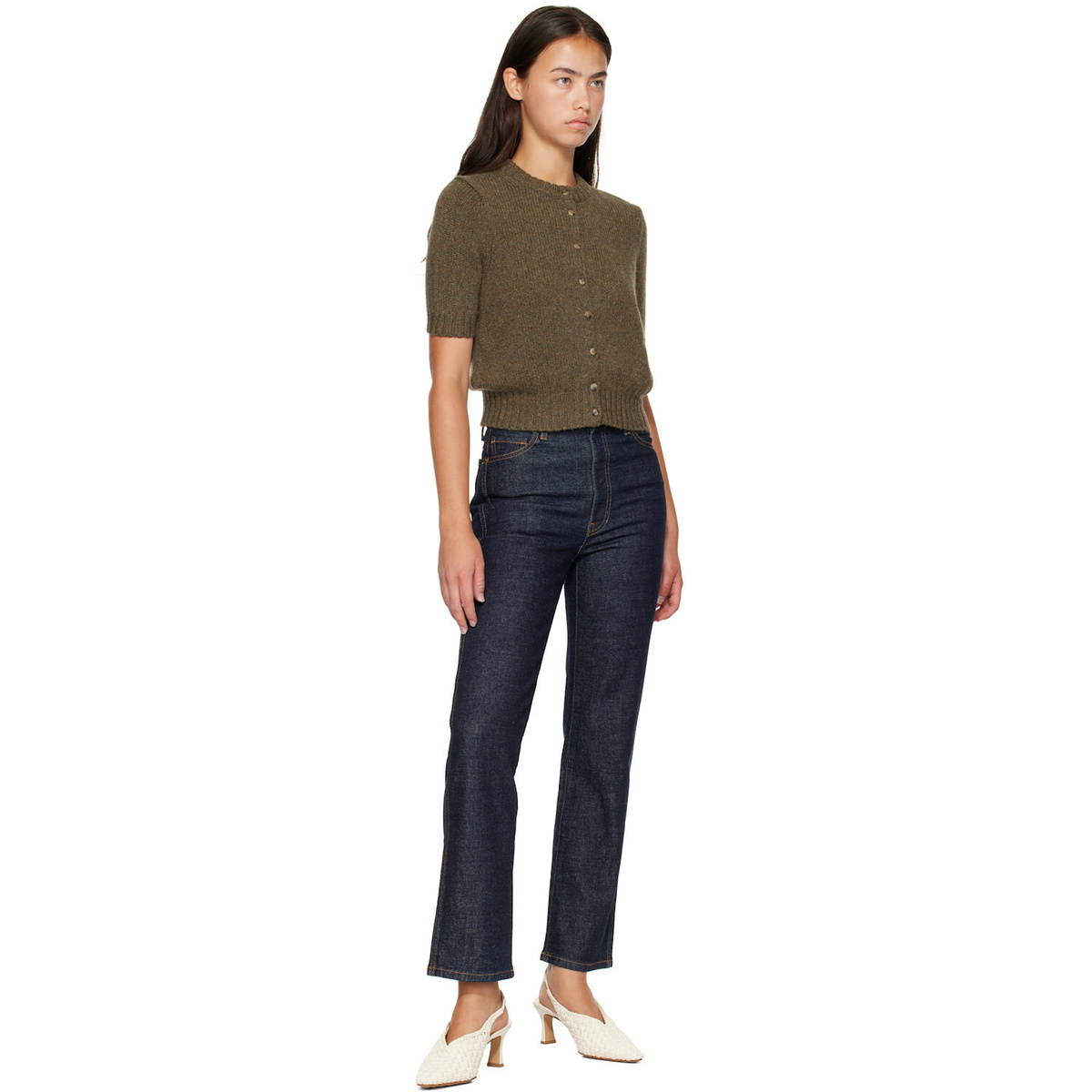 KHAITE Indigo Abigail Jeans